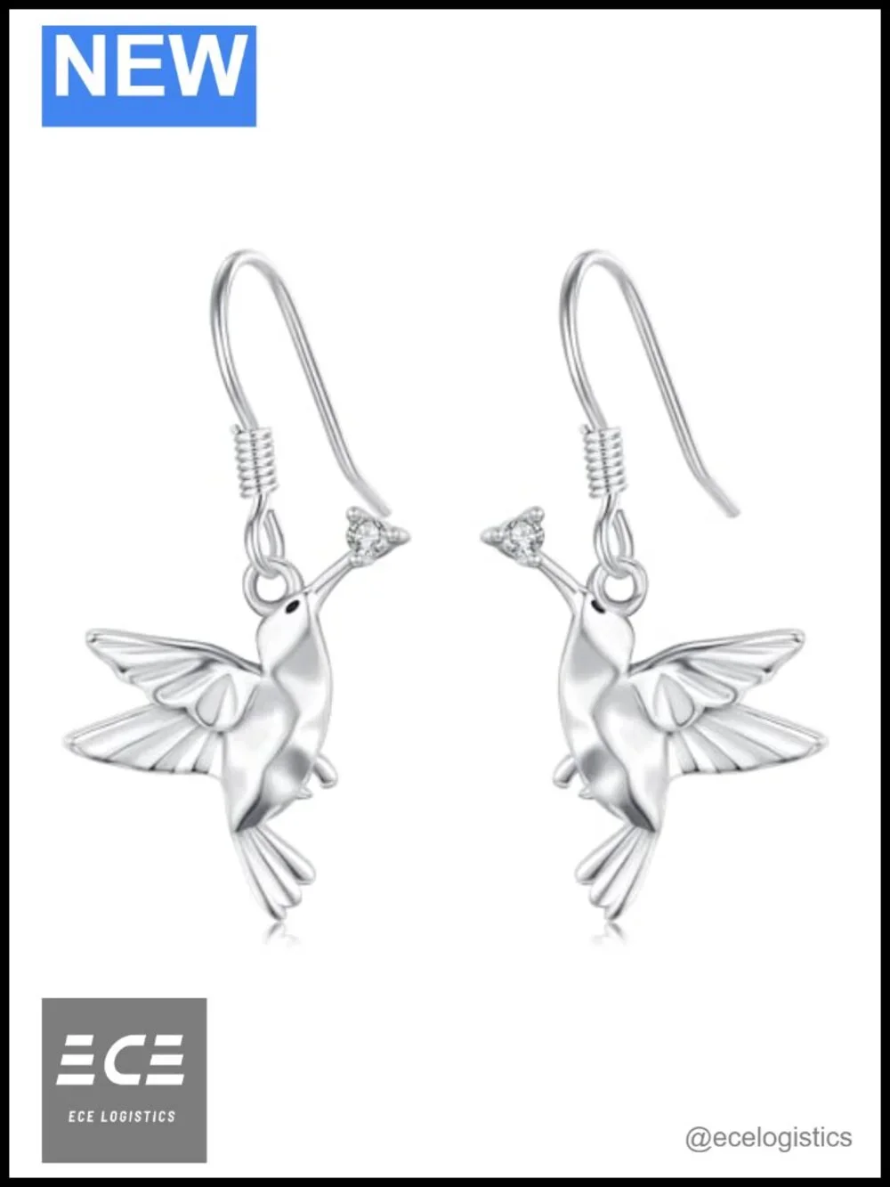 925 Sterling Silver Dangle Earrings Ocean Cross Flower Jewelry Gift for Women